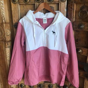 Victoria Secret's PINK half zip windbreaker